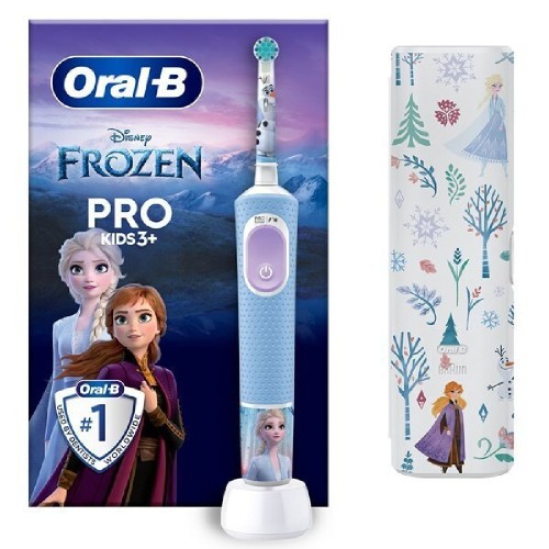 ΟΔΟΝΤΟΒΟΥΡΤΣΑ ΦΟΡΤΙΖΟΜΕΝΗ BRAUN ORAL-B VITALITY PRO (80720373) KIDS FROZEN 6X1